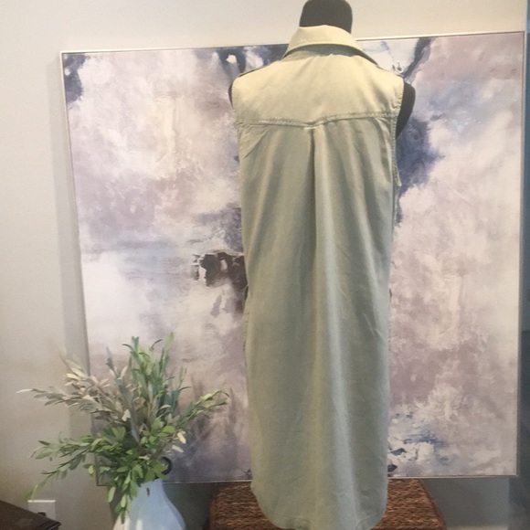 New Bella Dahl Patch‎ Pocket Shirt Dress - Picture 7 of 9